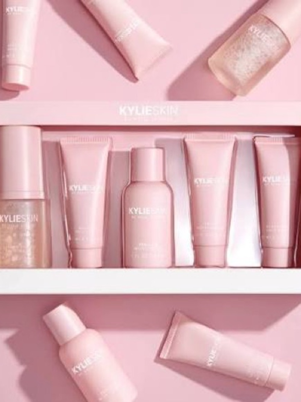 KYLIESKIN BY KYLIE JENNER LIMITED EDITION 5 PIECE MINI SKINCARE SET